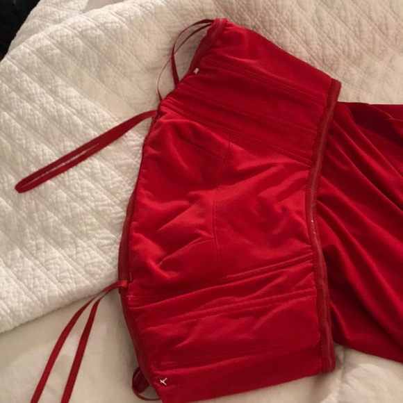 Red Strapless bcbg gown - Picture 7 of 7